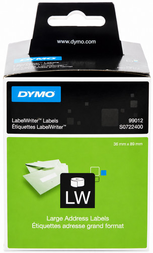Dymo 99012 s0722400 etichette - dymo,