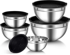 Ciotole Miscelatori in Acciaio