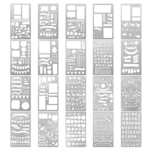 Set stencil per - , diario