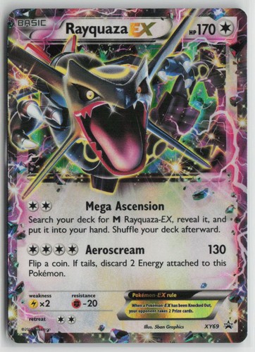 Rayquaza xy69 holo - rayquaza,