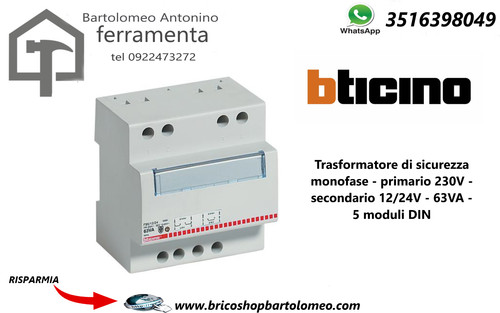Trasformatore sicurezza - di,