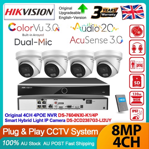 Hikvision 12mp 4ch 8mp - 12mp,