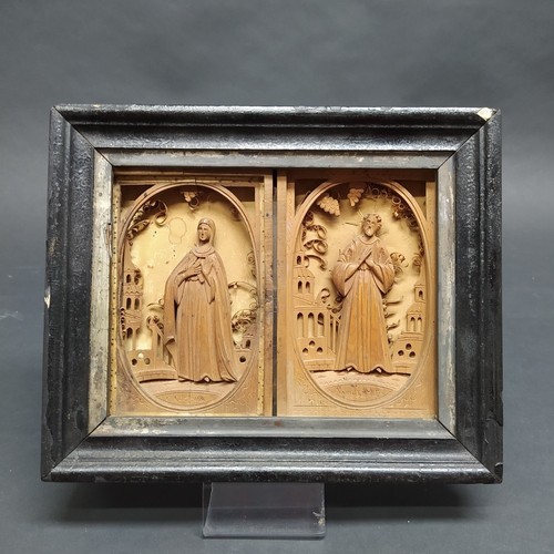 Quadretto legno intarsiato - in,