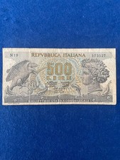 BANCONOTA DA 500 LIRE