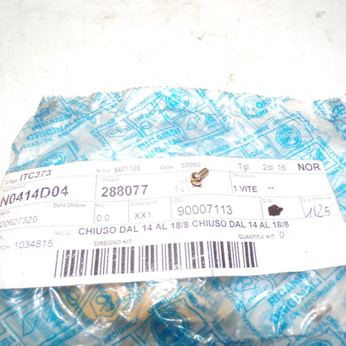 Vite farfalla carburatore - vite,