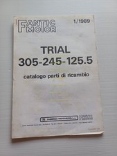 Fantic Motor Trial 305 245 125.5 1989 catalogo ricambi originale