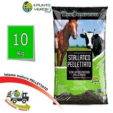 Tercomposti STALLATICO PELLETTATO 10 kg concime organico per orto prato BIO