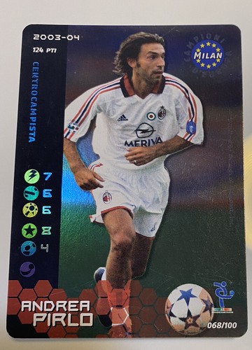 Football champions pirlo foil - football,