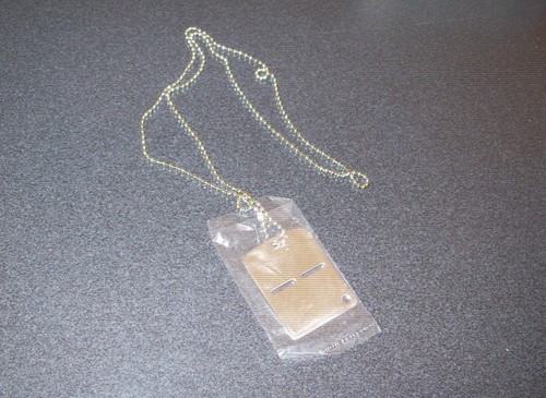 Piastrina con incisione - piastrina,