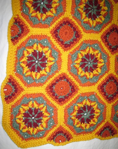 Coperta letto crochet maglia - coperta,