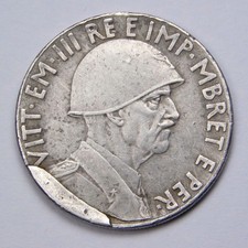 Albania - 0,20 Lek 1941 Esubero di Metallo- RARO - BB