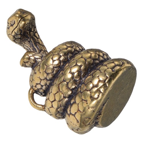 Mini serpente ottone - mini, ciondolo