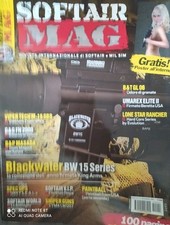 7x riviste SOFTAIR  tattiche armi army esercito nato survivor  militaria Airsoft