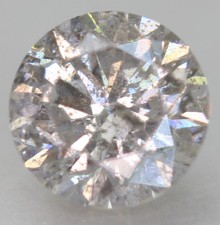 0.55 Carato I SI2 Rotondo Brillante Naturale Estratto Dalla Terra Diamante Sfuso