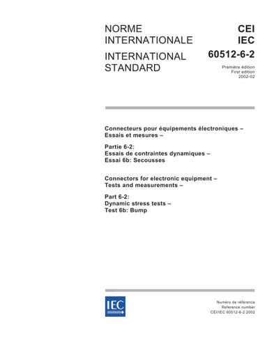 Iec 60512 1 - ed., b:2002