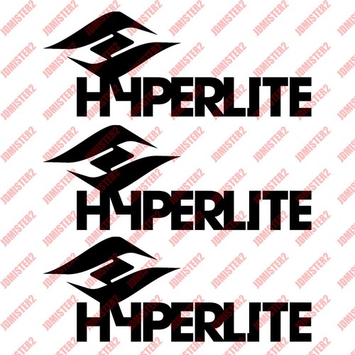 Adesivo hyperlite decalcomania - adesivo,