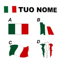 N. 2 pz. Scritta adesiva