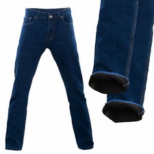Jeans uomo felpato pantaloni