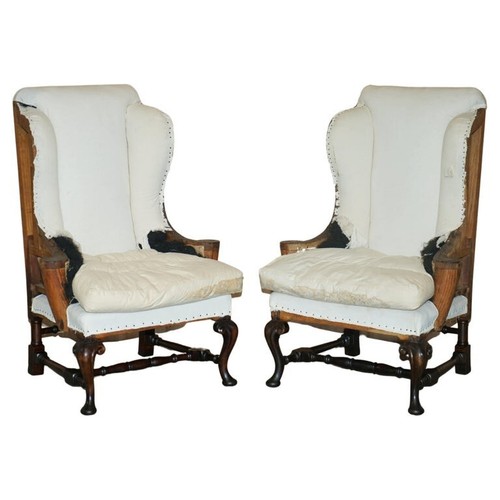Coppia antiche poltrone - coppia, di