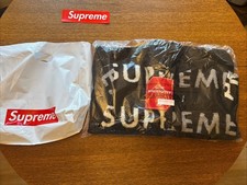 Rara giacca pile nera Supreme