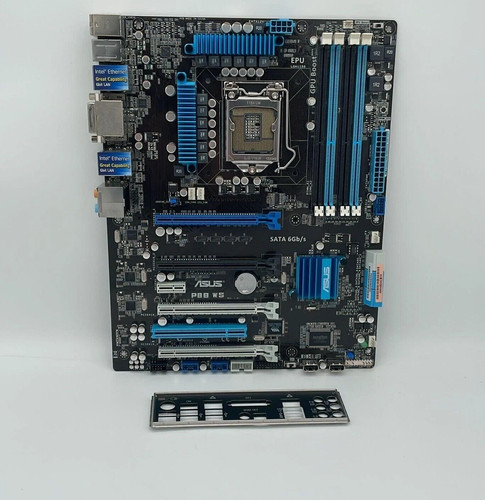 Asus p8b intel c206 atx - ws,