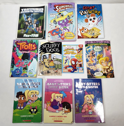 Graphic novels for kids lot - novels,