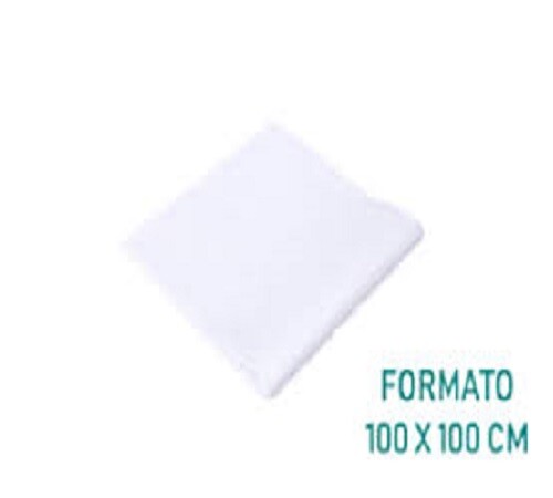 25pz tovaglie bianche 100x100 - 25pz,