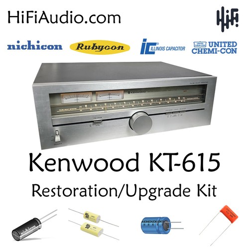 Kenwood 615 restauro - kenwood, kt-615