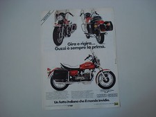 advertising Pubblicità 1982 MOTO GUZZI CALIFORNIA II