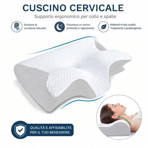 Cuscino cervicale memory - cuscino,