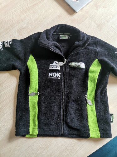 Giacca pile zip nero - , verde