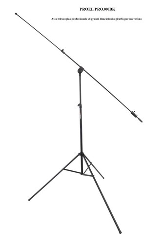 Proel pro300bk asta - pro300bk,