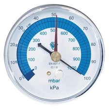 Vacuometro con attacco