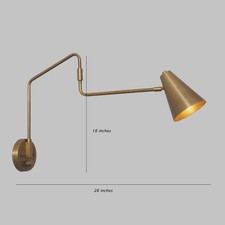 Lampada da parete moderna a