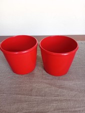 coppia vasi o portavasi Rosti Mepal di colore rosso