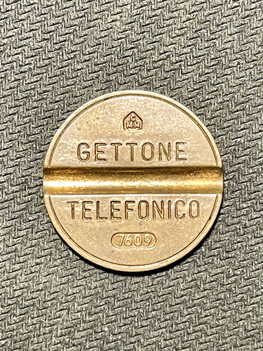 Gettone telefonico raro serie - telefonico,