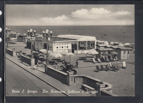 Cartolina porto giorgio - s.,