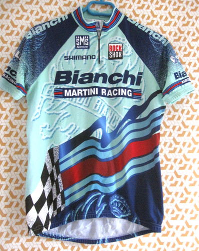 Maillot cycliste bianchi - maillot,