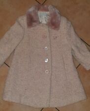 Cappottino rosa giacca bambina