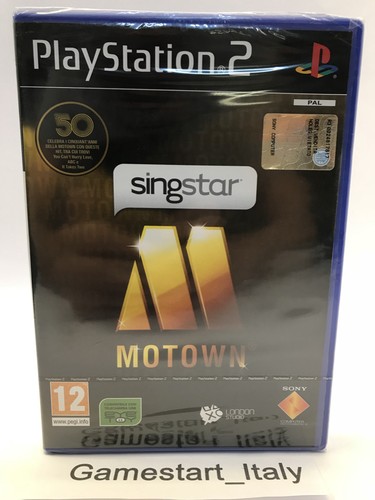 Singstar motown sony ps2 - singstar,