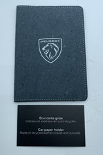 Portadocumenti in Pelle riciclata accessorio originale Peugeot 21AMNT622