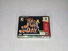Cartuccia manuale Conker’s Bad Fur Day Nintendo 64 N64 pulita | scatola tagliata/danneggiata