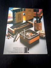 1980 REXITE POSACENERE PORTAPENNE DESIGN R. BARBIERI & G. MARIANELLI AD PUB