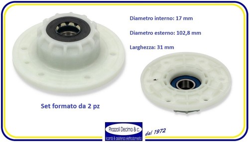 Set mozzo disco cuscinetto - 2,