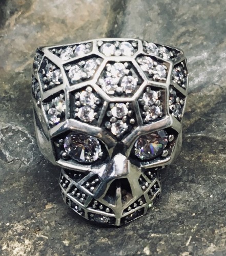 Anello teschio 925 argento - 925,