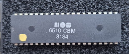 Chip cpu mos 6510 - cbm, per