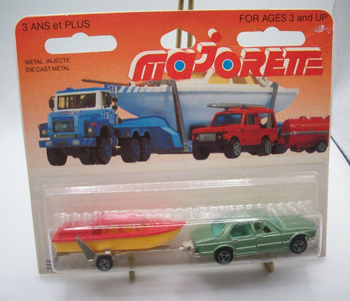 1980 majorette green bmw 733 - 1980,