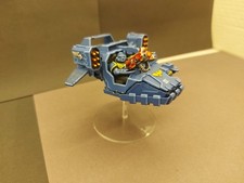 Warhammer 40k Classic Land Speeder Typhoon Space Marine Ultramarne Metal&Plastic