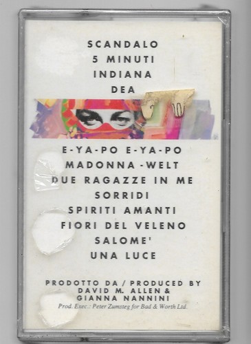 Gianna nannini scandalo k7 - gianna,