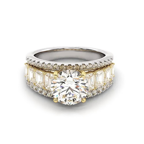 Anello diamante creato - diamante, in
